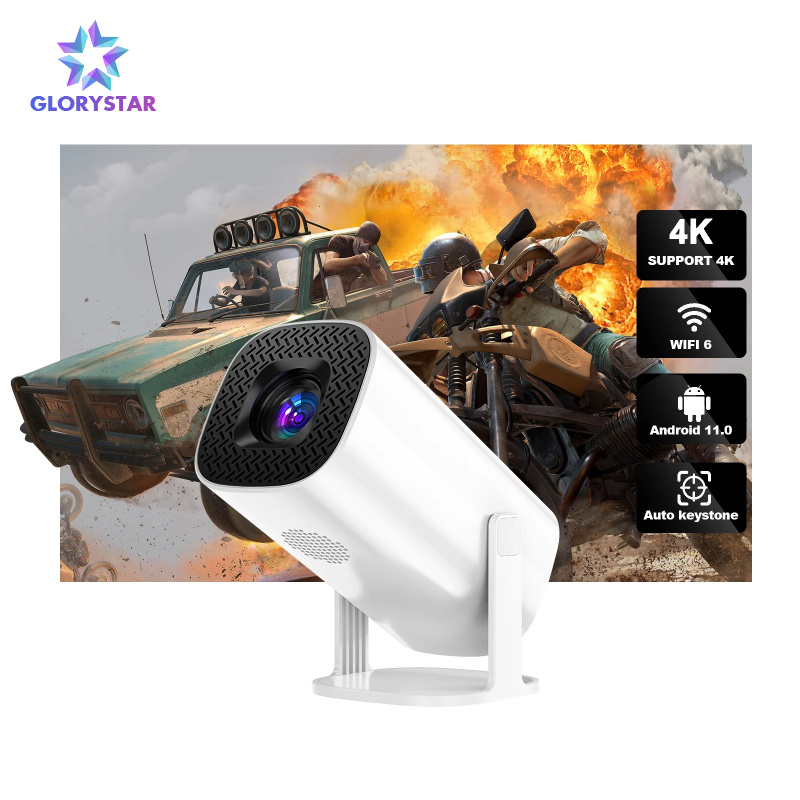 WiFi Projector HD Mini Video Projector Home 4K Video Smart Projectors Portable Outdoor Movie Projector Compatible For Android 11 Phones Tablet Laptops Computer ราคา 2,357 บาท*ส่งฟรี