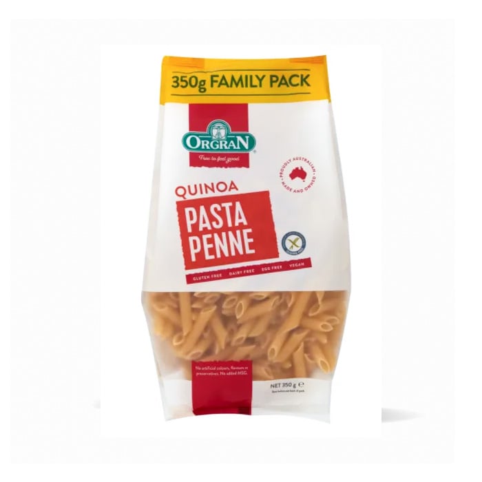 Nui diêm mạch không gluten Orgran 350g