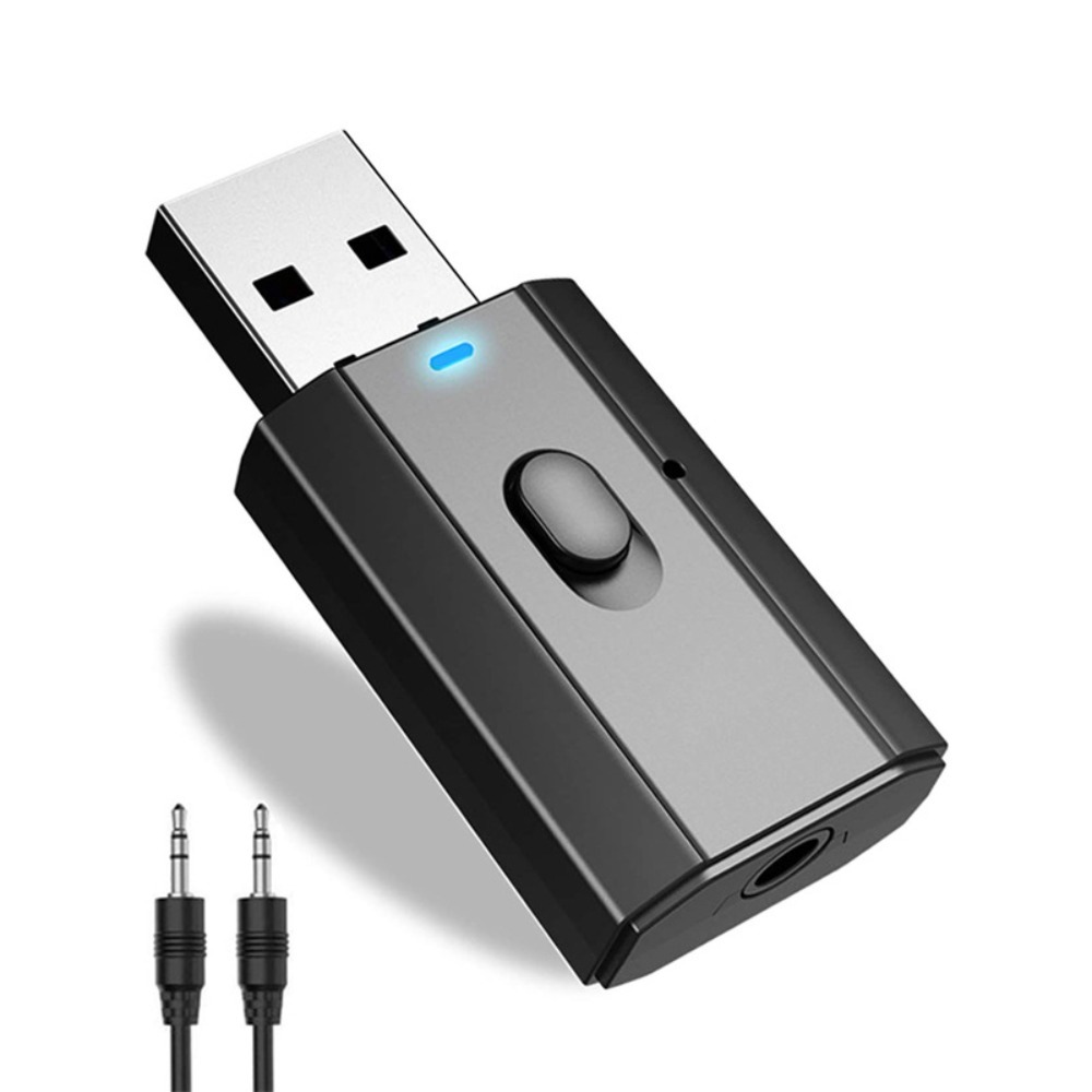Xhy98250 xe USB rảnh tay cho PC TV 5.0 Bộ chuyển đổi Bluetooth âm nhạc âm thanh Bộ thu không dây Bộ phát bluetooth