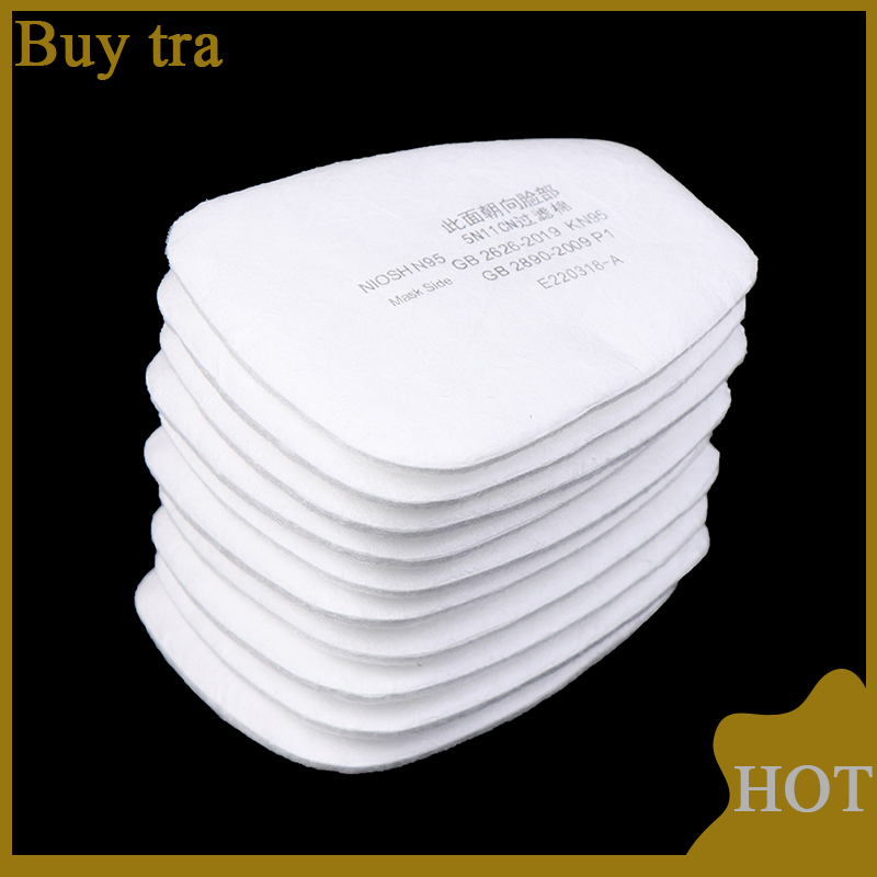 [Buytra] 5N11 Cotton Filters Set Replaceable For 6200 7502 6800 Mask Chemical Respirator ราคา 59 บาท*ส่งฟรี