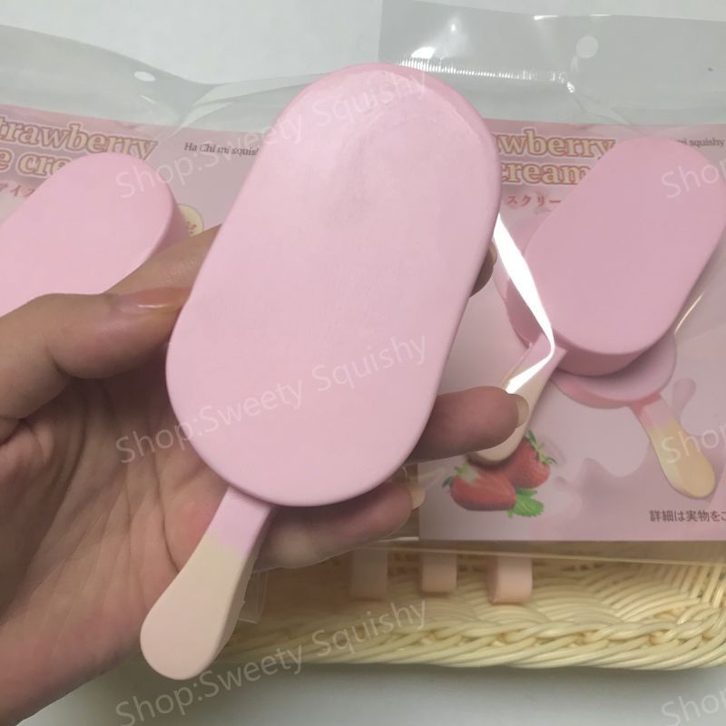 Hồng Popsicle Đàn hồi Chậm Lỗ Giảm nén Đồ chơi Squishy tăng chậm Đồ chơi