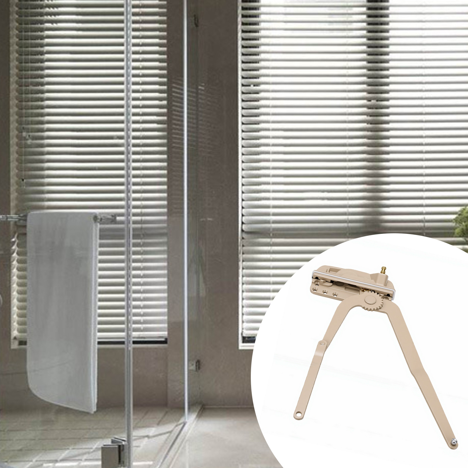 Garosa LiebeWH Người vận hành cửa sổ cửa sổ Người vận hành cửa sổ tay phải Tay quay hợp kim kẽm cho thiết bị hạng nặng dân dụng Giá 608,000 Đồng*Miễn phí vận chuyển