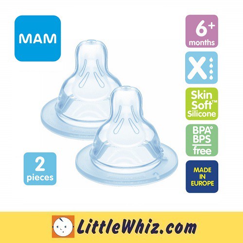 Mam: จุกนมผ้าไหม - 2 ชิ้น PUTING TEATS NIPPLE TEATSTH ราคา 408 บาท*ส่งฟรี