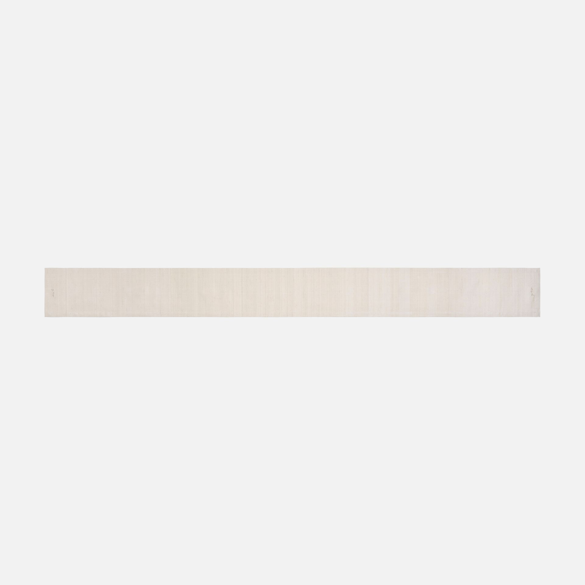 Classic JimThompson Embroidered Long Table Runner - Beige ราคา 2,700 บาท*ส่งฟรี