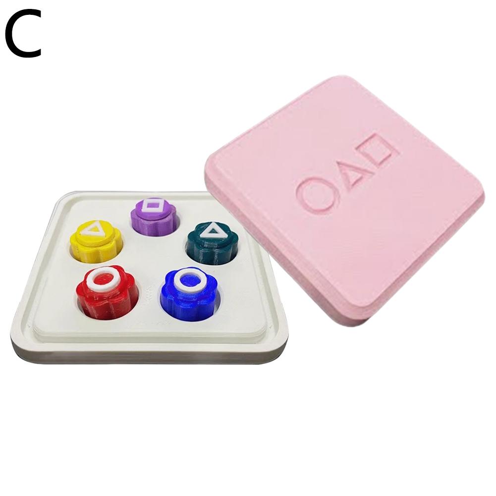 Squid Game Gonggi Korean Game Toy Game Dice Props Valentines Party Day Q8V3