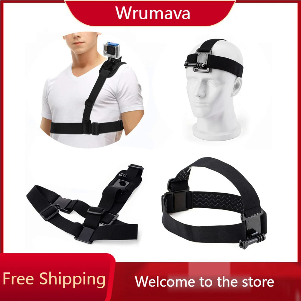 Pov Cảnh Chủ Vai Dây Đeo Bust Belt Với J-Hook Moun Cho GoPro Anh Hùng 12 11 10 9 Phiên 3 Sjcam  Yi Hành Động Máy Ảnh