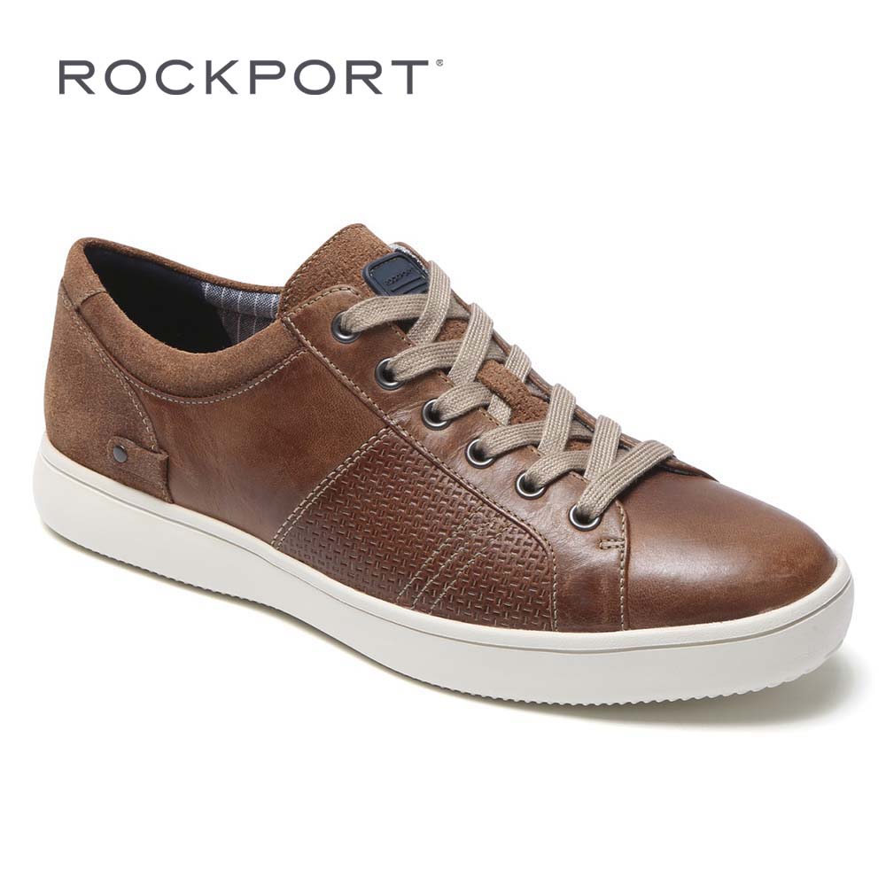 Rockport CL Colle Tie Tan Mens Shoes