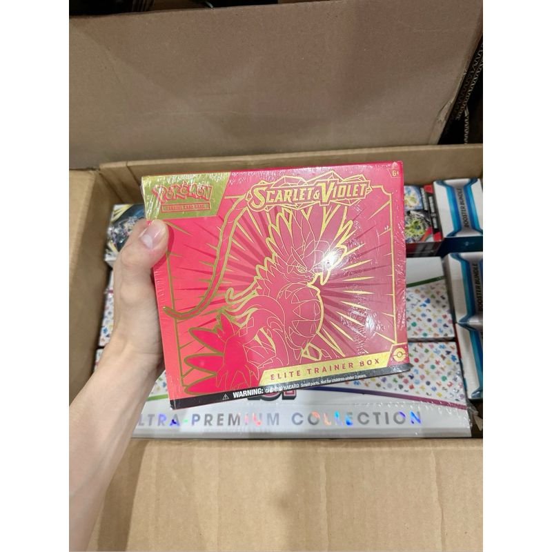 Pokémon TCG: Scarlet & Violet Elite Trainer Box - Koraidon Red