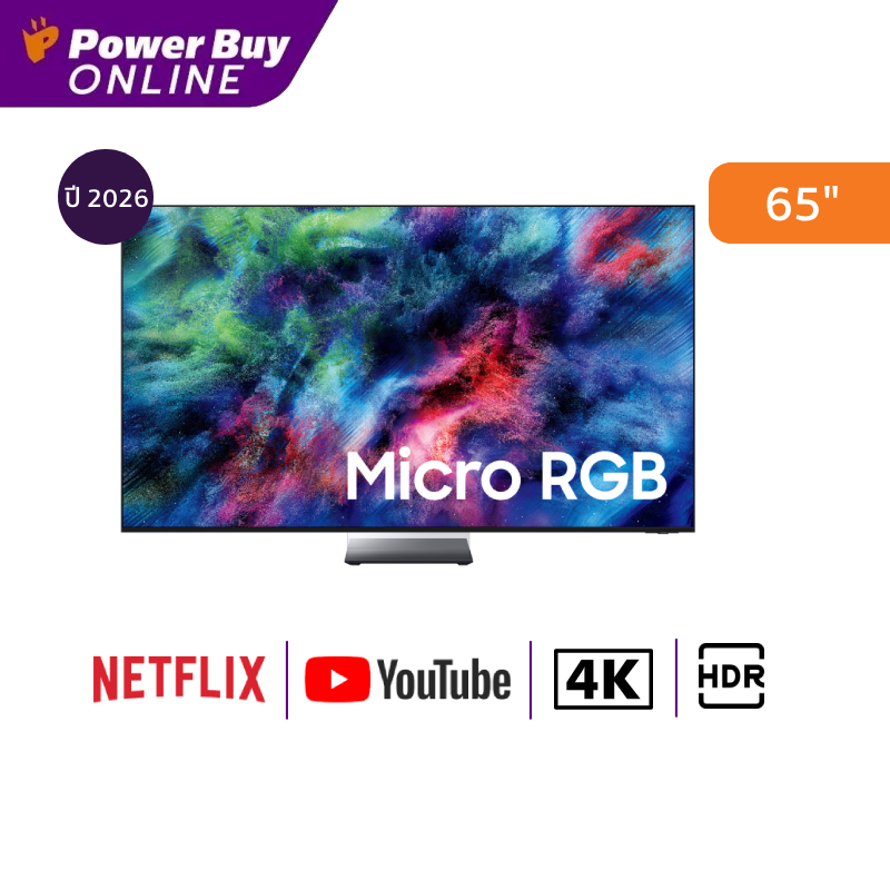 tv samsung Samsung Tv R95H Vision Ai Smart Tv 65 Inch 4K Uhd Micro Rgb Model Mra65R95Hakxxt Year 2026 ราคา Lazada