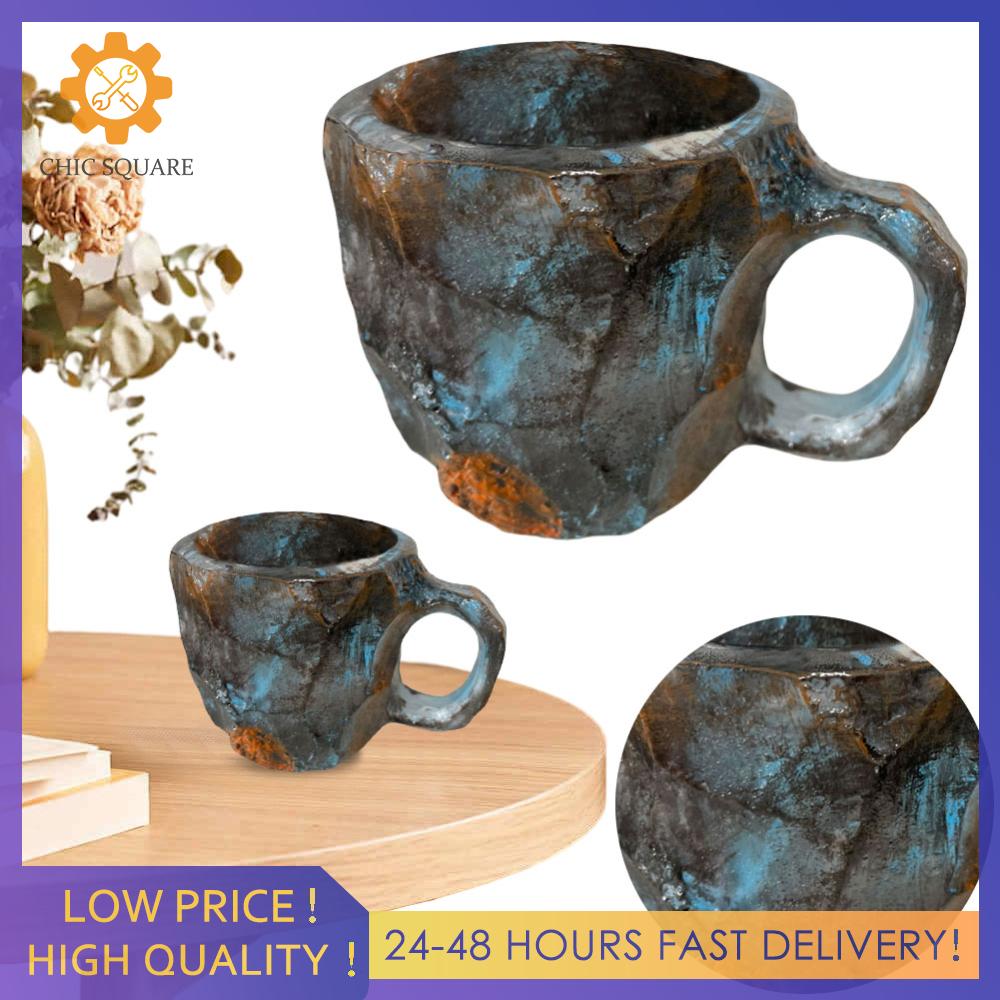 【New Arrival】 Imitation Mineral Crystal Coffee Mugs Colorful Fake Crystal Mug Multi-use Water Cup with Handle for Milk Coffee Tea - 9