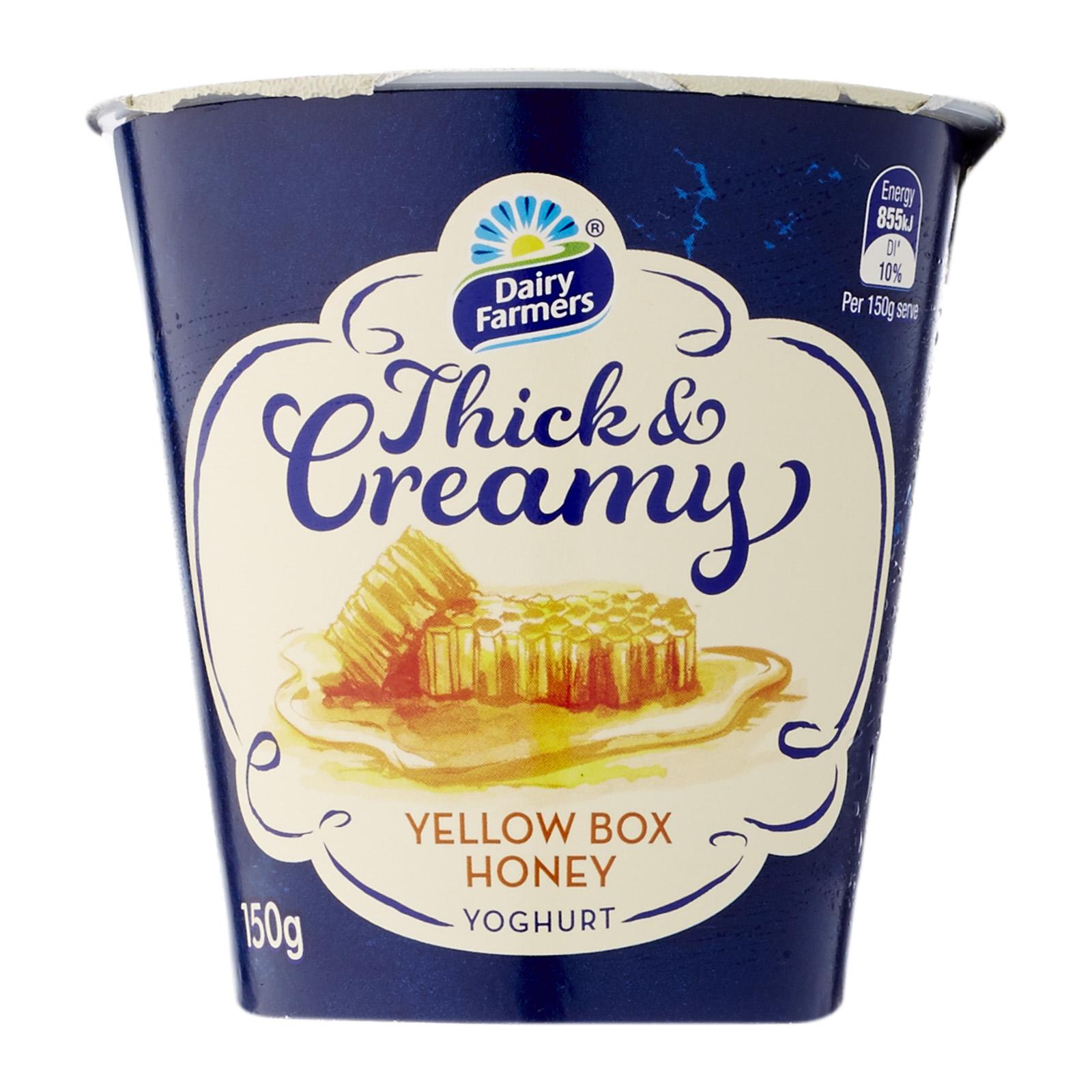 Dairy Farmers Thick And Creamy Yellow Box Honey Yoghurt By Redmart