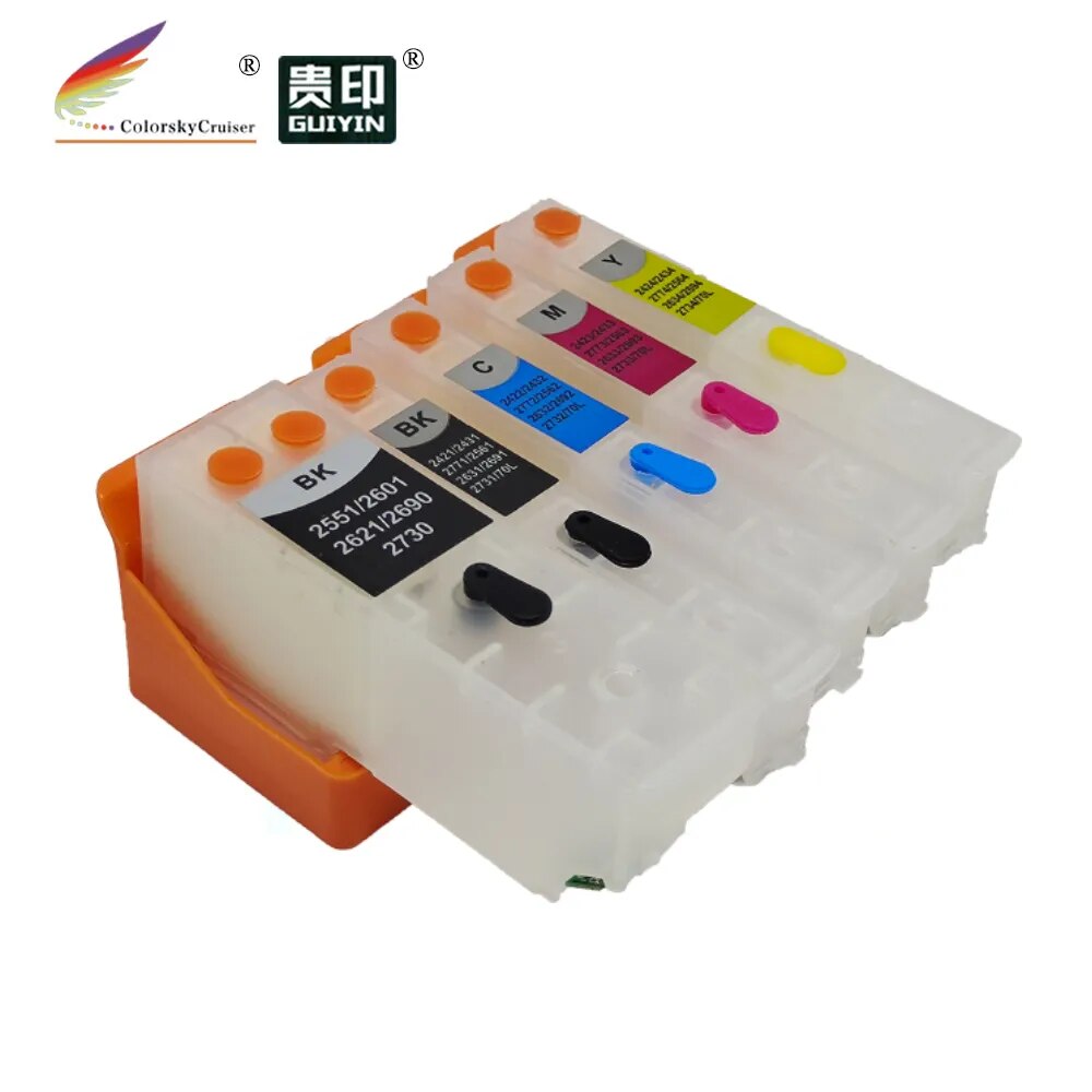 Best value for money (RCE2621) refillable ink inkjet for Epson XP 600 605 700 800 XP-800 XP-600 XP-605 T 2621 2631 2632 2633 2634 kcmy