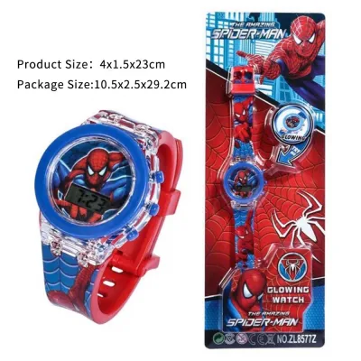 Super hero Watch Children's Sports Silicone Digital Watch