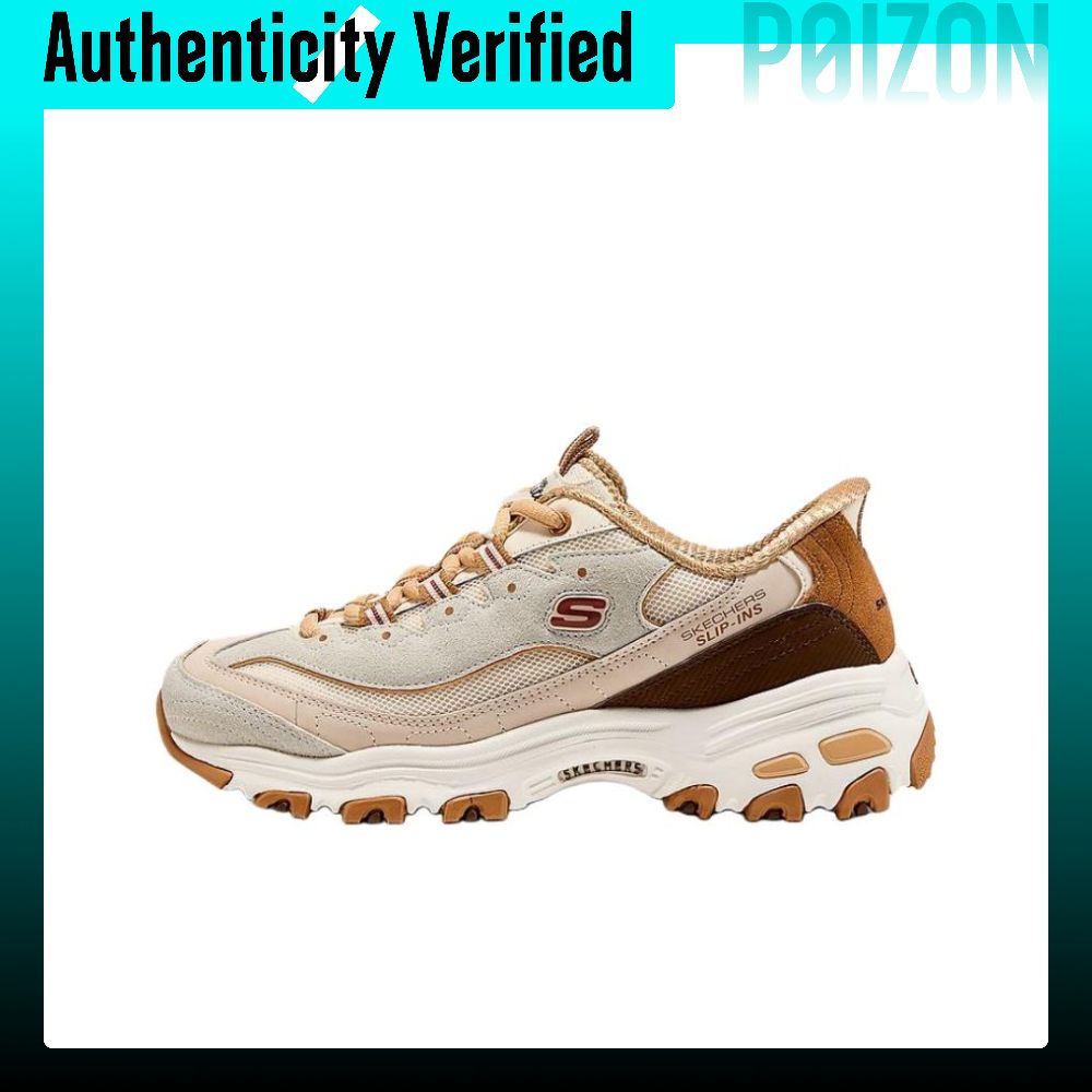 รองเท้าผ้าใบ รองเท้าลำลองผู้หญิง Skechers DLITES Abrasion Resistance Low top Chunky ผู้หญิง 150723-NTTN ราคา 8,034 บาท*ส่งฟรี
