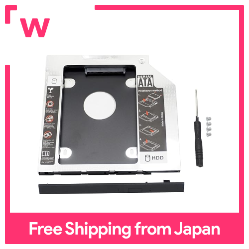 Âm Thanh Fan Hâm Thanh SATA 2.5Inch SSD/HDD Mounter Cho Ổ đĩa quang Bộ chuyển đổi SATA Cho 9.0Mm Slimlinesata Cho Thêm SSD Hoặc HDD Để Không Sử Dụng CD/ổ đĩa DVD Phần của Máy Tính Xách Tay