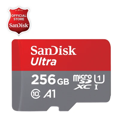 SanDisk Ultra A1 microSD / microSDXC UHS-I U1 (Up to 120MB/s Read) Memory Card NO SD ADAPTER INCLUDED SDSQUA4 (32GB / 64GB / 128GB / 256GB / 400GB / 512GB / 1TB)