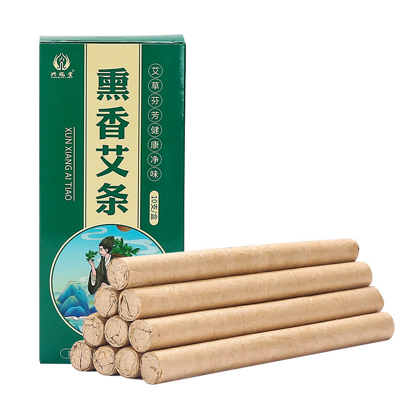Hôp 10 Điếu Ngải Nhung Cao Cấp Sử Dụng Trong Châm Cứu - Ngải Cứu Nhung Nguyên Chất 100% -AENEA