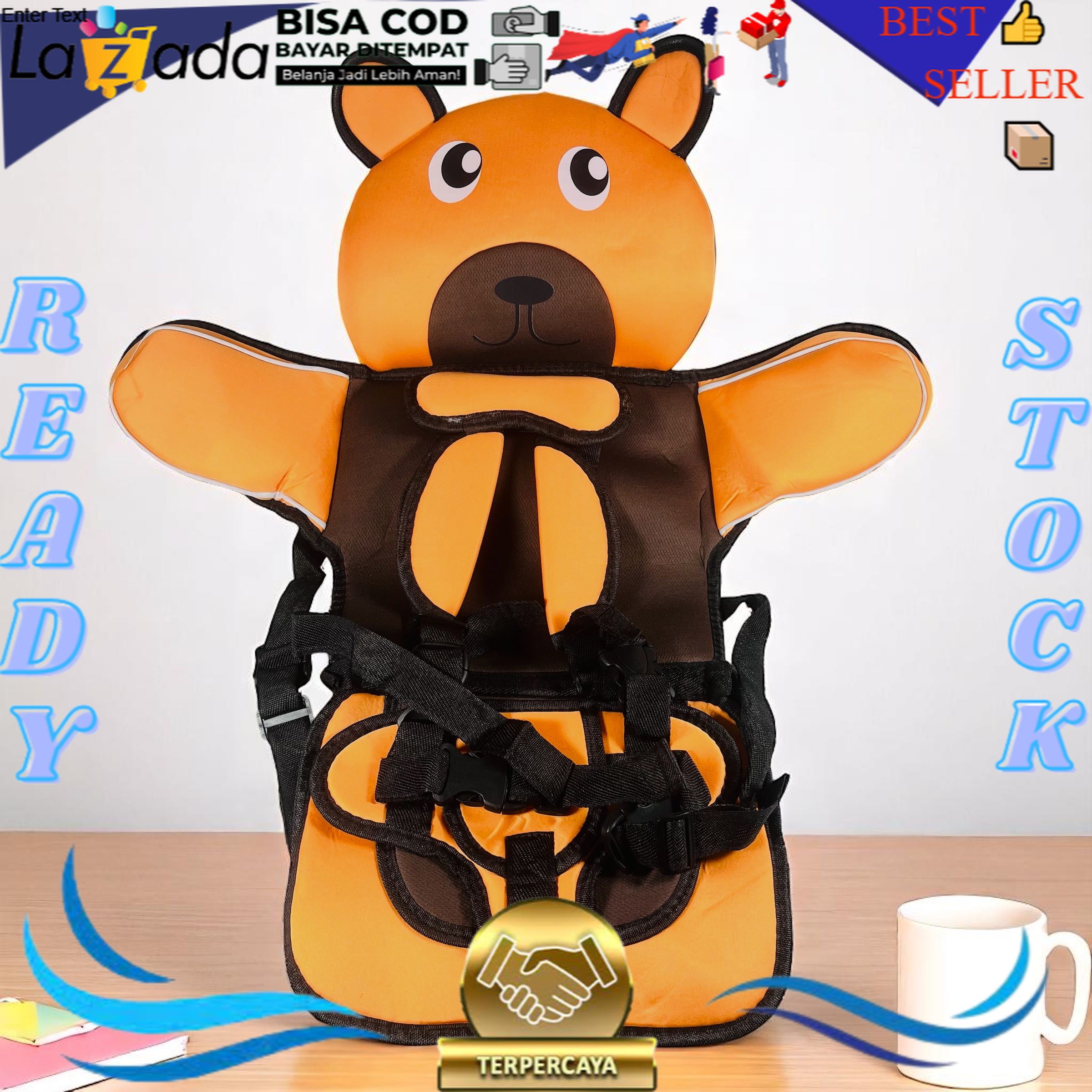 CRAZY SALE !! Car Seat Baby Alas Kursi Mobil Bayi Portable Alas Stroller Motif Karakter - PALING AMANAH & TERPERCAYA !!!