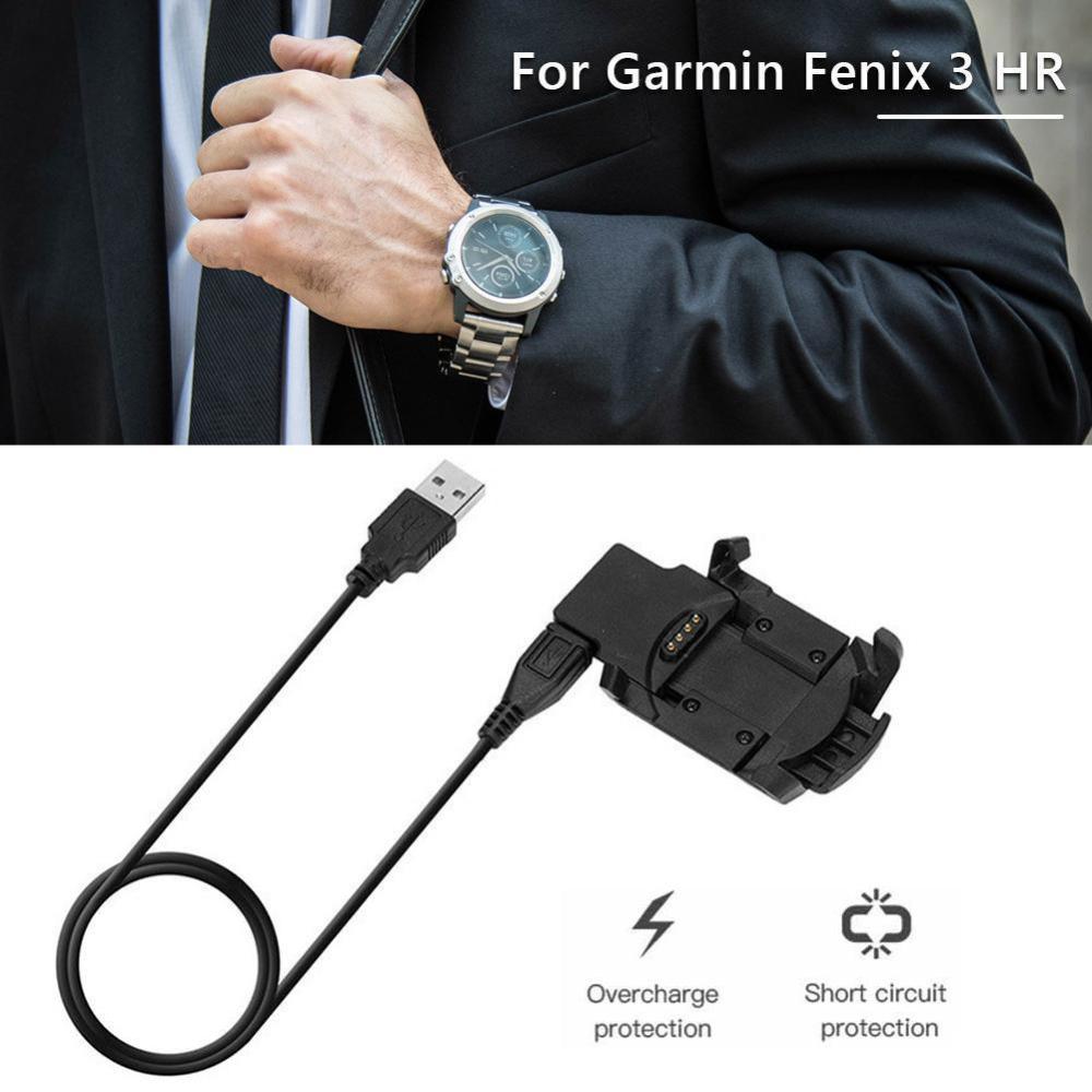 Fenix 3 HR Smartwatch Charging Dock Durable Magnetic Clip Fast Charging Compatible with Fenix Series Black ราคา 245 บาท*ส่งฟรี