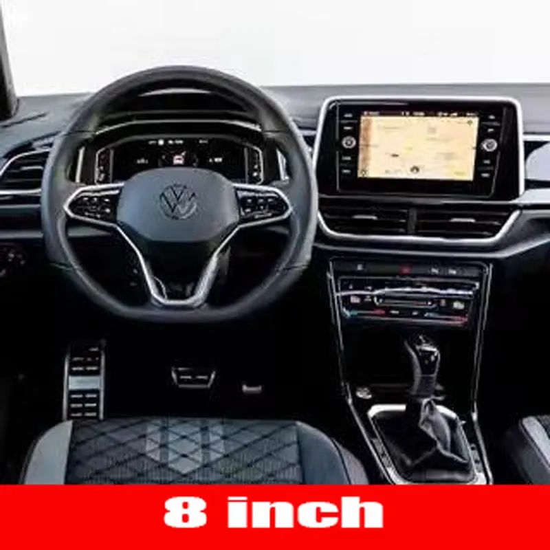 Car Screen Protector for Volkswagen T-Roc 2022 8 inch 9 inch Car GPS Navigation Tempered Glass Screen Protective Film Sticker ราคา 498 บาท*ส่งฟรี