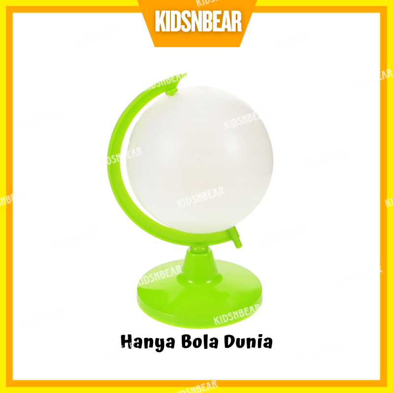 Mainan edukasi anak | Globe bola dunia | Gambar mewarnai anak | DIY globe mewarnai | 336-DIY bola dunia
