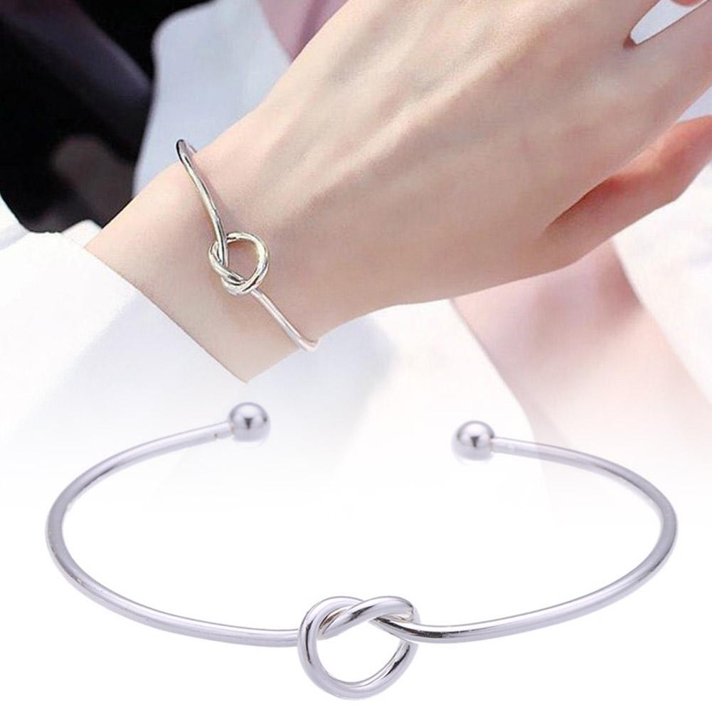 Better_Life Knot Bracelet Love Bracelet Rose Gold Ladies Bracelet Match Bridesmaid M2g4 Twisted Open