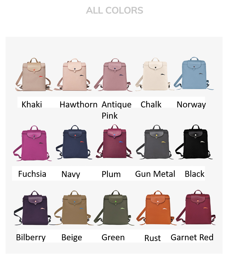 longchamp backpack chalk