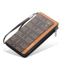 BAELLERRY C2353 Dompet Pria Panjang Bahan Kulit PU Leather Premium BAEOS
