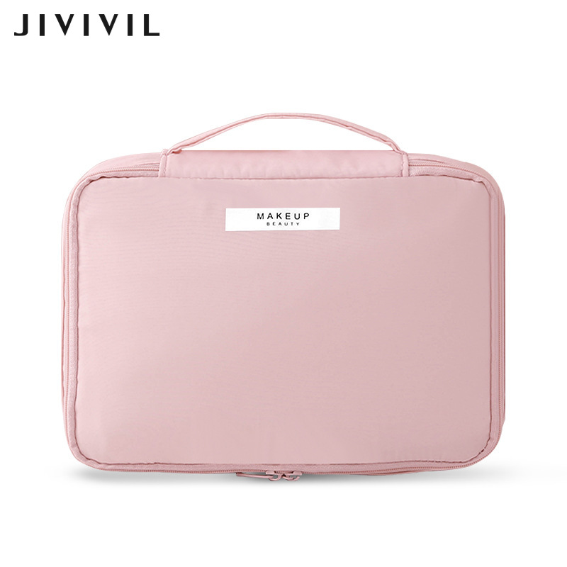 JIVIVIL Túi đựng mỹ phẩm dễ thương thời trang phong cách Ins xách tay sức chứa lớn Túi lưu trữ