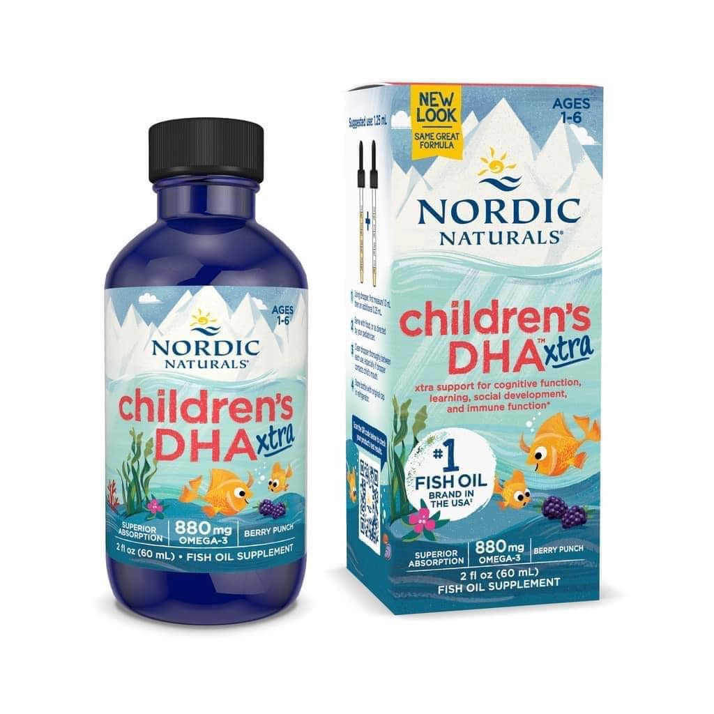 Children DHA XTRA Nordic Naturals Mỹ - 60ml