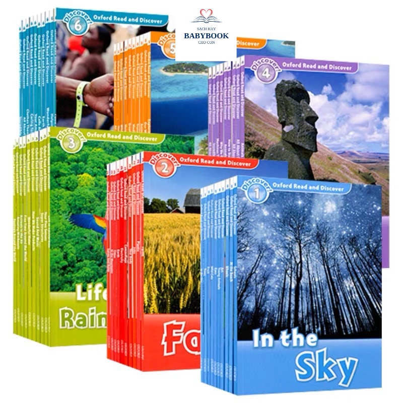 Oxford read and discover/imagine level 1-2-3-4-5-6 Tặng kèm file nghe
