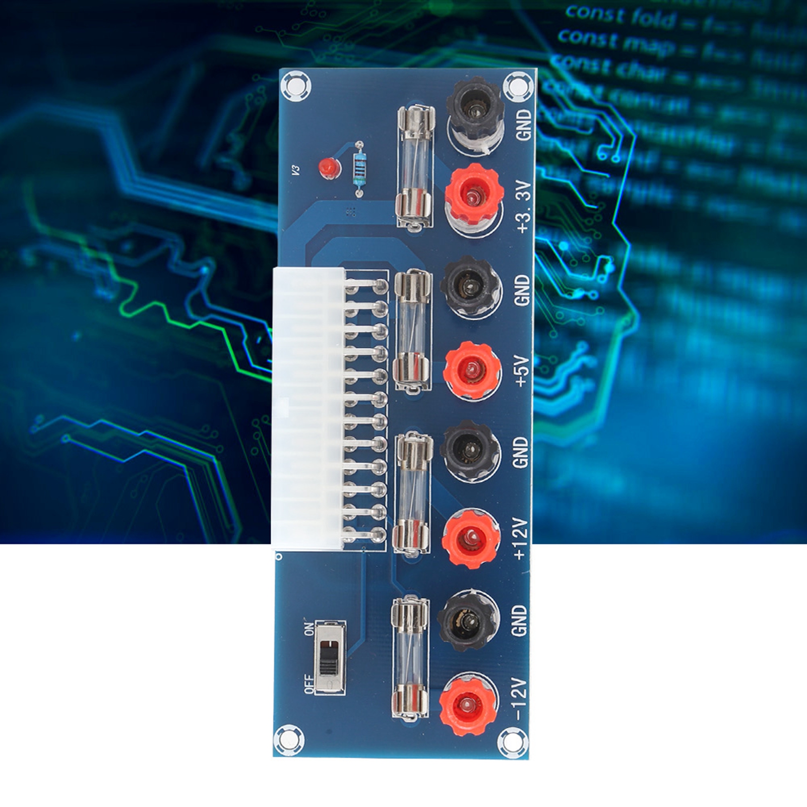 Garosa Bảng mạch nguồn ATX chung Mô-đun đột phá nguồn điện máy tính 24 chân với 4 nhóm đầu ra Bảo vệ cho nguồn ATX BTX Giá 143,000 Đồng*Miễn phí vận chuyển
