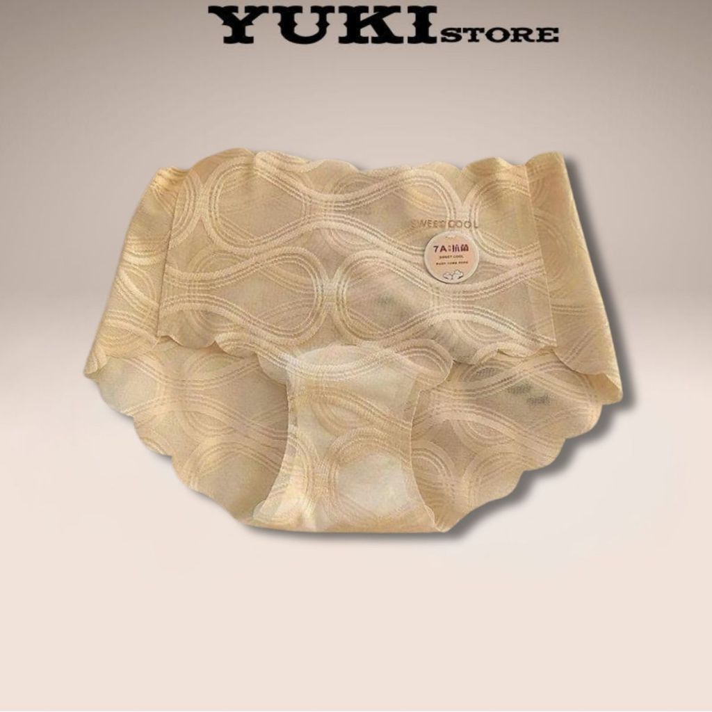 Combo 10 Quần Lót Ren Nữ Lưng Cao – Không Viền, Không Cộm, Mặc Cả Ngày YUKI STORE 795