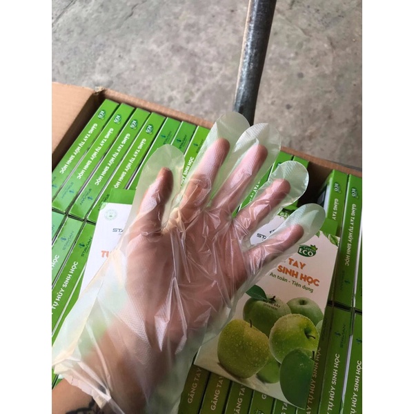 100 găng tay nilon tiện dụng