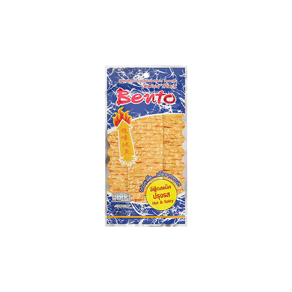 Bento snack mực tẩm gia vị cay 4g x gói