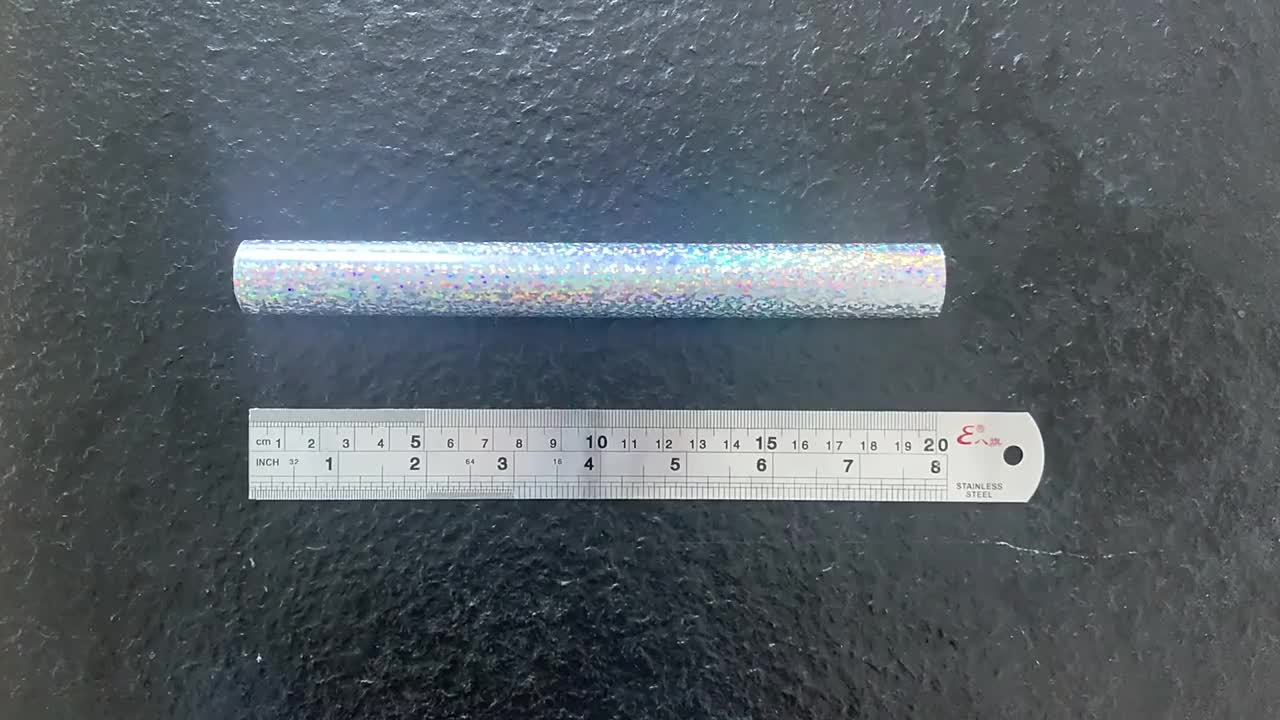 Foil Paper 19.3cmx5m Holographic Heat Transfer Foil Roll Hot Stamping Foil  Paper
