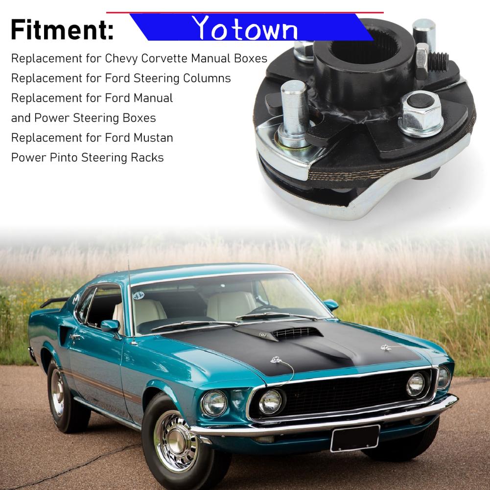Yotown 1in 48 X 3/4in 36 Spline Lái Áo Khớp Nối Tay Lái Kim Loại Hộp Khớp Nối Thay Thế Cho Chevy Hướng Dẫn Sử Dụng Hộp Giá 684,000 Đồng*Miễn phí vận chuyển