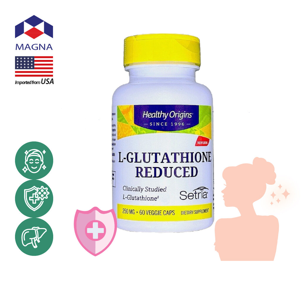 healthy origins l glutathione reduced ช้อป Healthy Origins Glutathione ออนไลน์ในราคาที่ดีกว่า