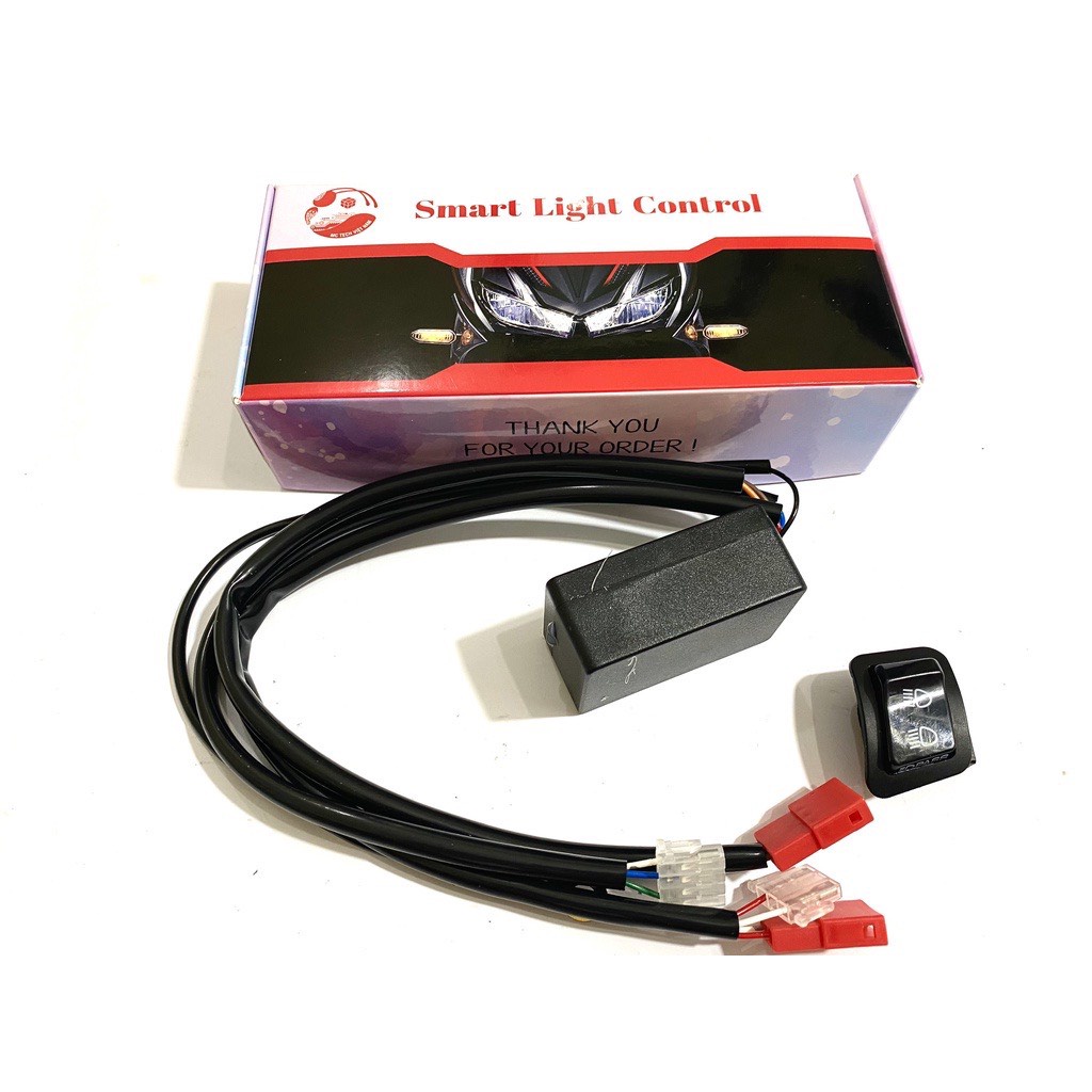 Mạch Tắt Đèn Xe cho các dòng xe đời mới : Wave - Vision - Sh - Future - Lead - Winner X... ( Kèm Pasing đá đèn )