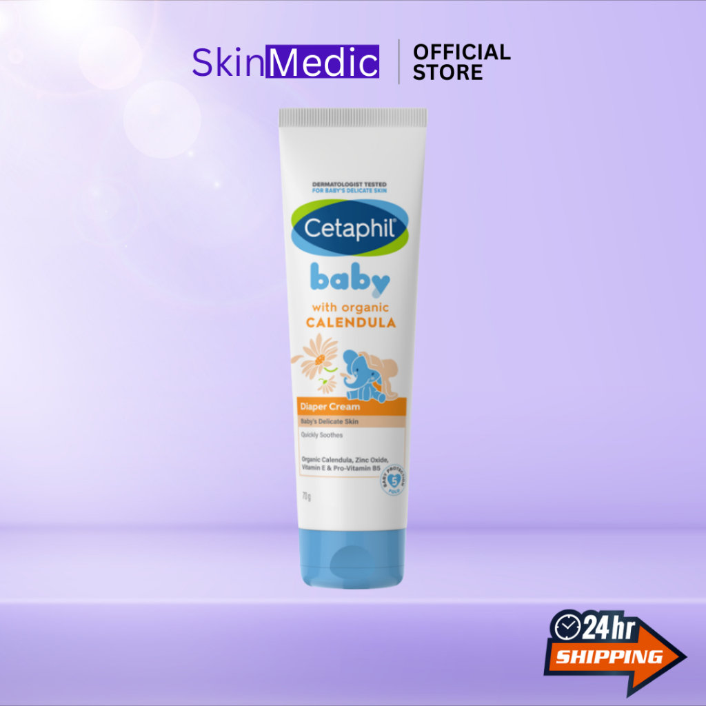 Cetaphil Baby Organic Calendula Diaper Cream 70g