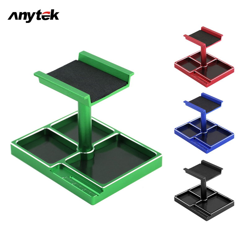 Metal Work Stand Display Platform Repair Station Compatible For 1/18 1/24 TRX4M SCX24 AX24 FCX24 RC Car ราคา 367 บาท*ส่งฟรี