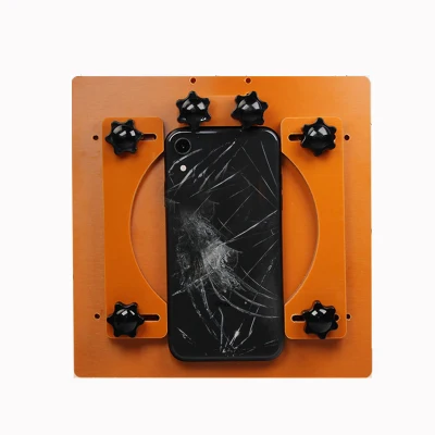 Back Cover Disassembling Clamping Holder Screen Glass Removing Phone Fixture Repair Tool for IPhone 8 Plus X XR XS MAX 11 12 Pro