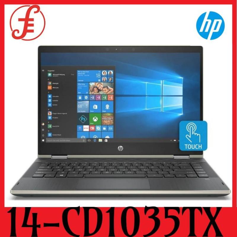 HP 14-CD1035TX PAV X360 CONVERTIBLE 14-CD1035TX (5HV98PA) 14IN INTEL CORE I7-8565U 8GB 1TB HDD+128GB SSD WIN 10 TOUCH (14-CD1035TX)