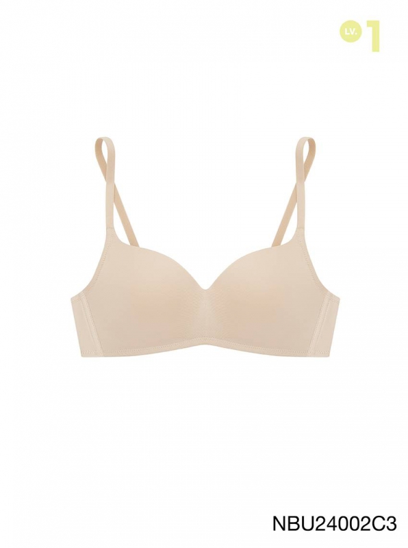 [Online Exclusive] Sabina Pretty Perfect Level 1 Wireless Bra Style No. NBU24002C3 - Sand ราคา 249 บาท*ส่งฟรี