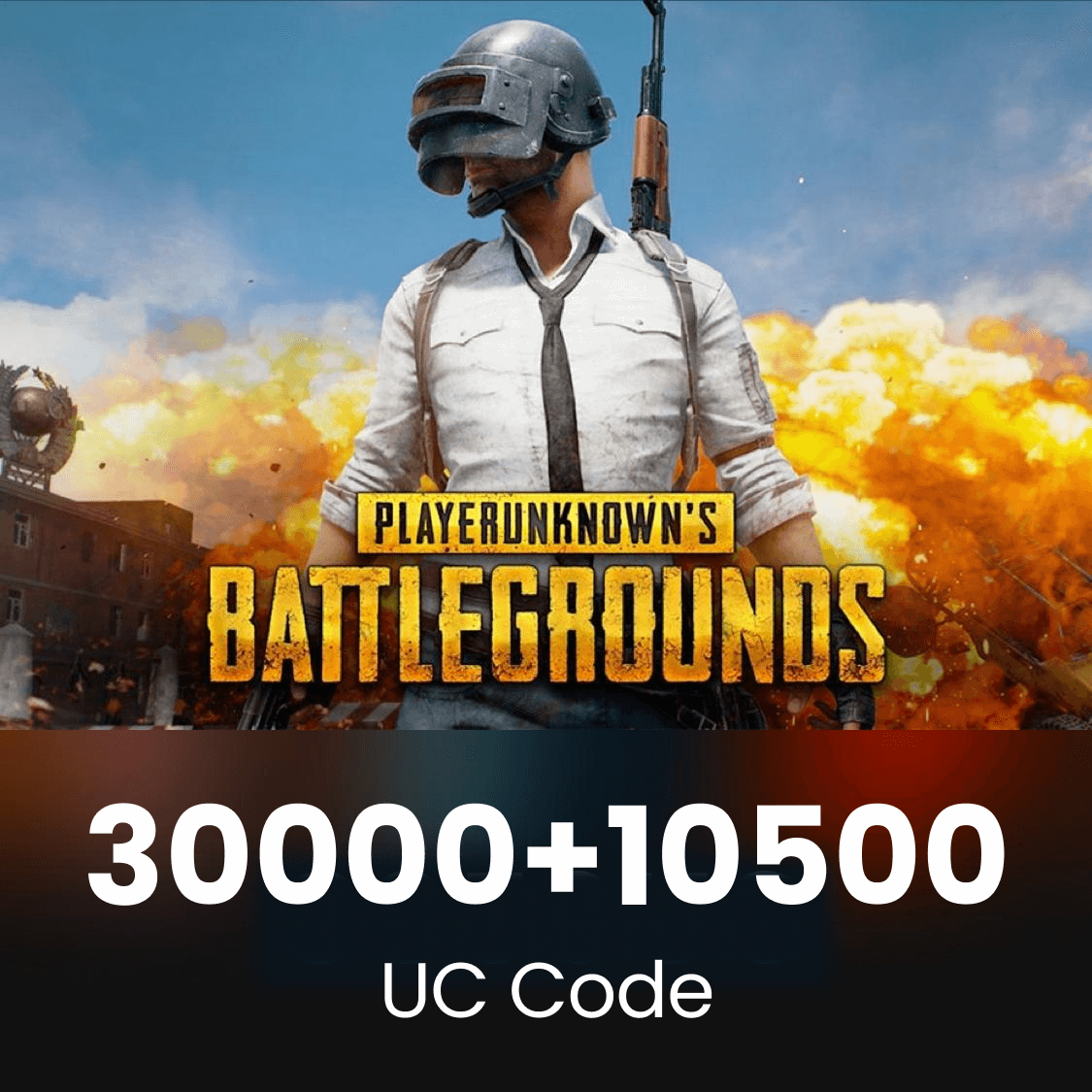 Pubg m 30000+10500 Uc Code ราคา 15,477 บาท*ส่งฟรี