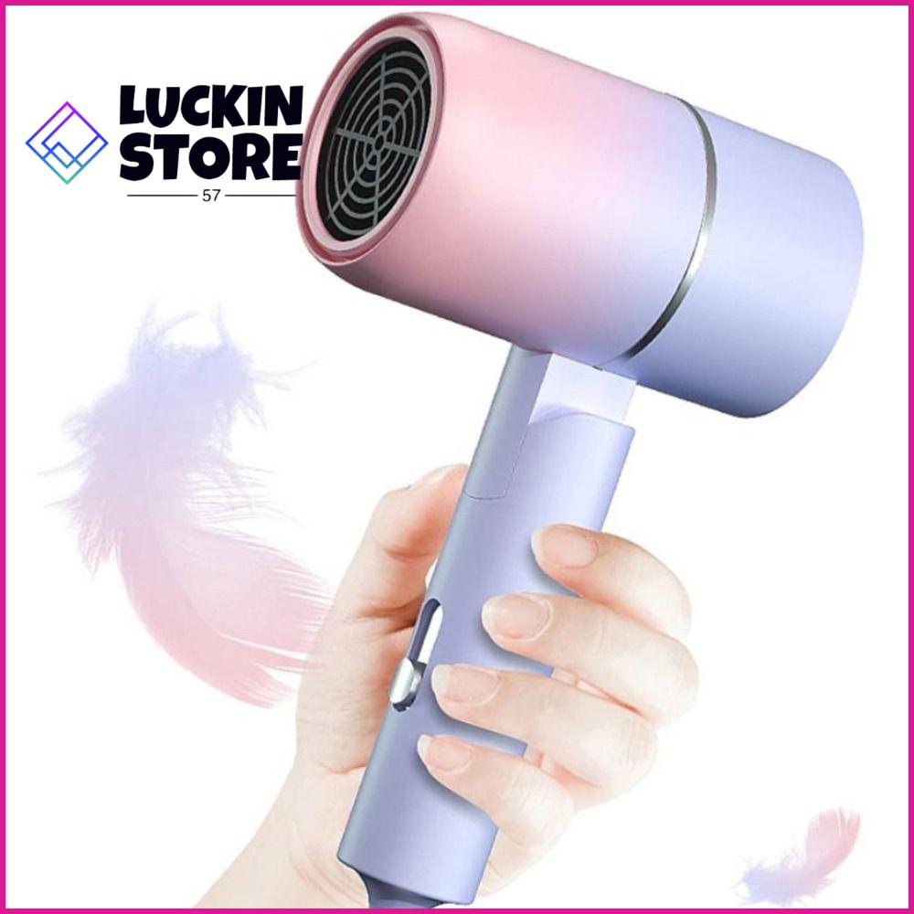 TREND 57SHOP Không khí  Máy sấy tóc gấp gọn 1200W Du lịch Quạt gió Chuyên nghiệp Nhà Dụng cụ Thẩm mỹ viện Chăm sóc tóc