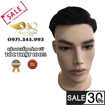 ⚡FREESHIP⚡Mái che hói nam làm từ tóc thật