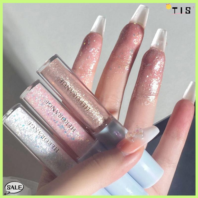 Follow Get New【TIS】 Herorange long lanh Highlighter lỏng bóng mắt Bút kẻ mắt bền không thấm nước ánh sáng lung linh và tỏa sáng mắt tằm Bút Chì Công cụ làm đẹp