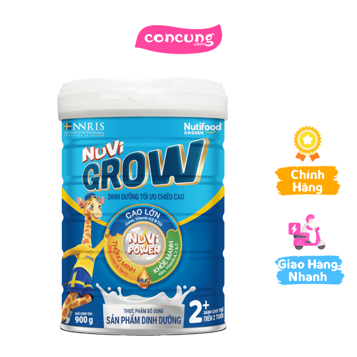 TPBS SPDD Nuvi Grow 2+ Lon 900g