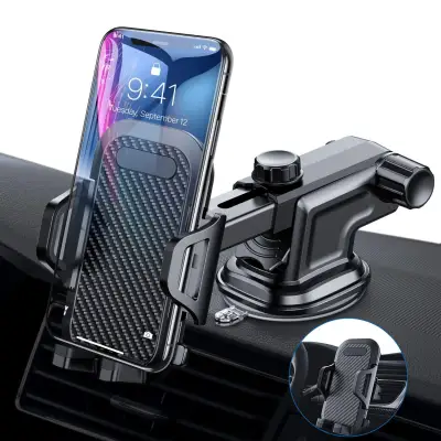 Car Mount, Universal Phone Holder for iPhone X 8/8 Plus 7 7 Plus 6s Plus 6s 6 SE Samsung Galaxy S9 S9 Plus S8 Plus S8 Edge S7 S6 Note 8 5 - intl
